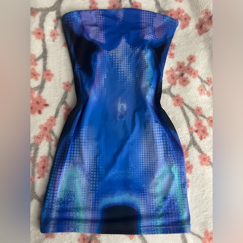 White Fox Mini Dress -   US XS